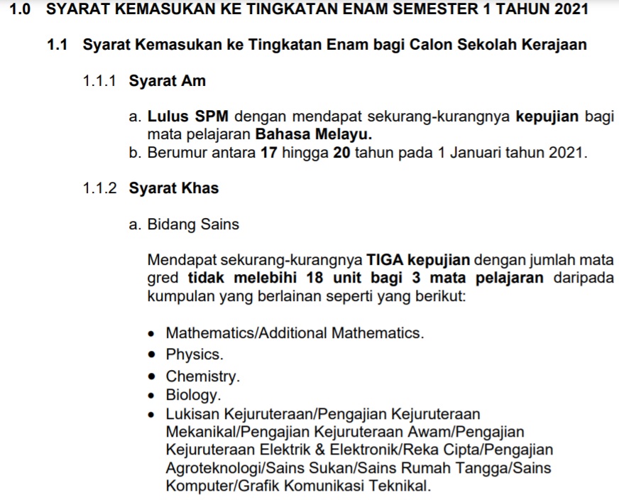 Subjek Sains Sosial Tingkatan 6 2020 - Pilihan Pakej Matapelajaran Mpp ...